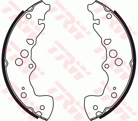 ARKA PABUÇ BALATA GRAND VITARA 2.7 01-7.03 GRAND VITARA JT 2.0HDİ 01-05 254x57