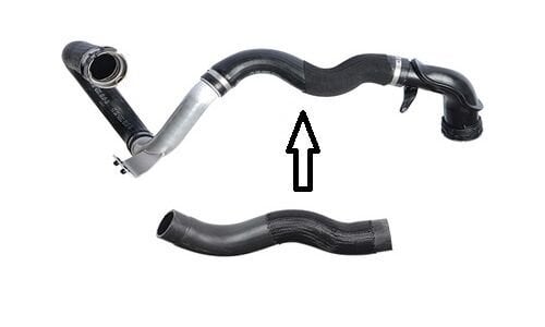 TURBO HORTUMU ARA PARÇA ÇIKIŞ OPEL MOKKA 12-> 1.6 A-B-D16DTH-DTN-DTU