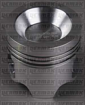 MOTOR PISTON SEGMAN STD 81.00 CAP R9 R11 FLASH R21 MANAGER 1.7 F2N 87-335100-12 4 Adet