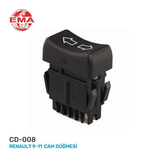 CAM AÇMA ANAHTARI RENAULT R9-R11 TEKLİ 5 PİN