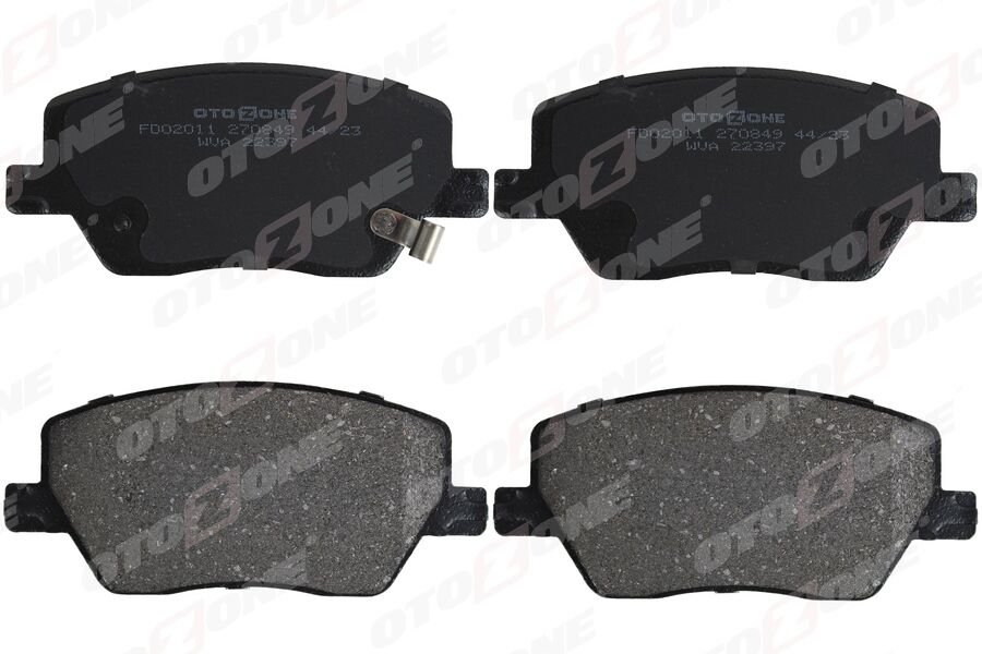 ON BALATA FIAT EGEA 16> 1.0 1.3 MTJ 1.4 1.6 1.6D K:19 mm G:133 mm Y:58.5 mm KÜÇÜK TİP