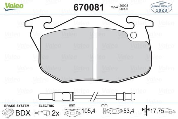 ÖN BALATA R9-R11-R19 CLIO-EXP-P106-P206