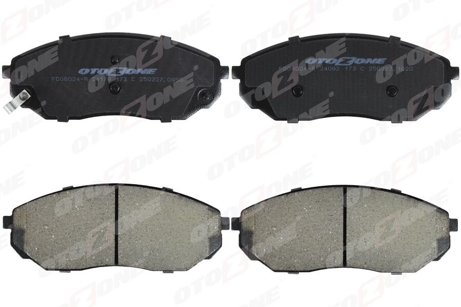 ÖN FREN BALATA KIA SORENTO 2.5L D4CB CRDi 02-> - Aşınma ikaz soketli