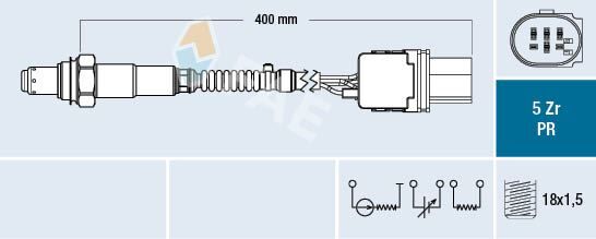 OKSIJEN SENSORU KAT. ONCESI RENAULT MASTER III 10> TRAFIC III 16> FLUENCE 13> NİSSAN QASHQAI I 11> 1.6dCi 2.3 dCi