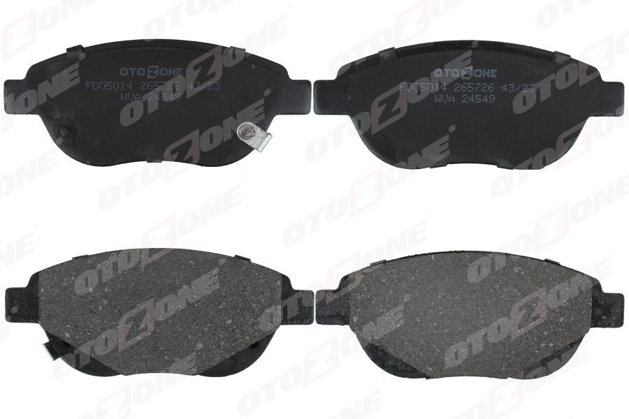 ÖN BALATA CORSA D BÜYÜK TİP 1.3 CDTI 07/06 > FIAT 500L 12> 0.9T 1.4 1.3D MTJ 1.6D MTJ