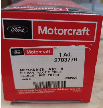 YAKIT FİLTRESİ FORD TRANSİT 2.0 TD-CI 92 KW/125 HP 05/02-10/04 - 2.4 TD-CI 101 KEW/137 HP