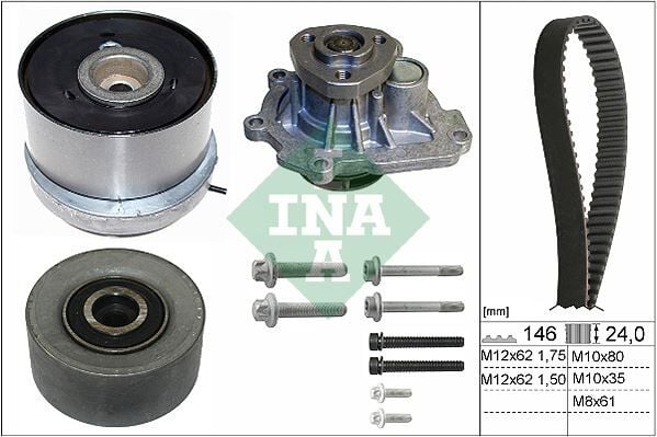 DEVİRDAİMLİ EKSANTRİK GERGİ KİTİ 146x240 ASTRA H-J-INSIGNIA-VECTRA C-CRUZE 1.6-1.8 Z16XEP-XER-A16LET-XER-B16XER 71739779-24405895-25195119-1334142