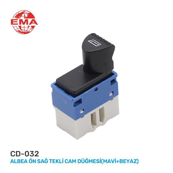 CAM AÇMA ANAHTARI FIAT ALBEA SAĞ TEKLİ - YOLCU