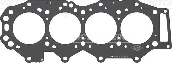 SİLİNDİR KAPAK CONTASI FORD RANGER 06> 2.5 TDCİ 0.92 mm 2 TIRNAK MAZDA BT-50 2.5L WLAA UN 4x2 4x4 08-> 0.92 mm kalınlık 2 çentik