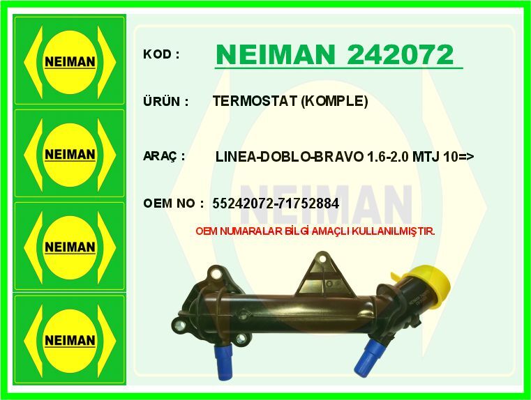 TERMOSTAT KOMPLE LINEA-DOBLO-BRAVO 1.6-2.0 MTJ 10 >