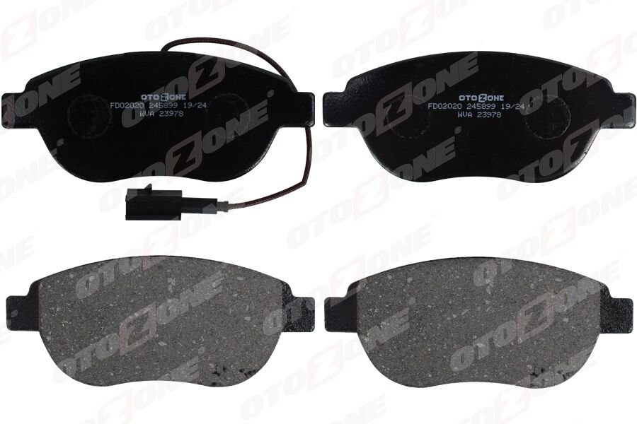 ÖN BALATA DOBLO 1.3-1.9 JTD 07>G.PUNTO 1.3 MJT 05>STILO 05>LINEA 07>BRAVO 07> 215mm 1 FİŞLİ GDB1655