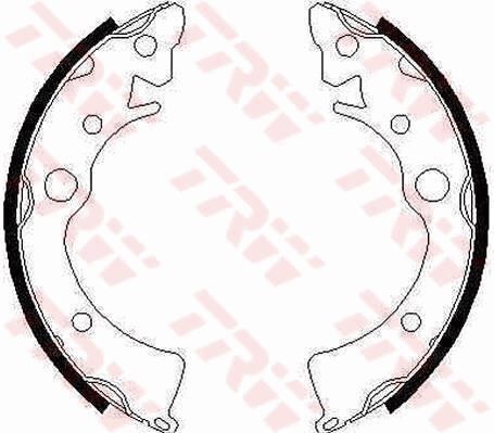 ARKA PABUÇ BALATA HONDA CIVIC IV 1.3-1.5 İ-1.6 İ ABS SİZ 91-95 -CIVIC V EJx 1.6 VTİ 96-00