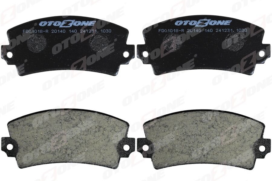 ÖN BALATA FİŞLİ R12 C15 VISA 82-91 GDB148