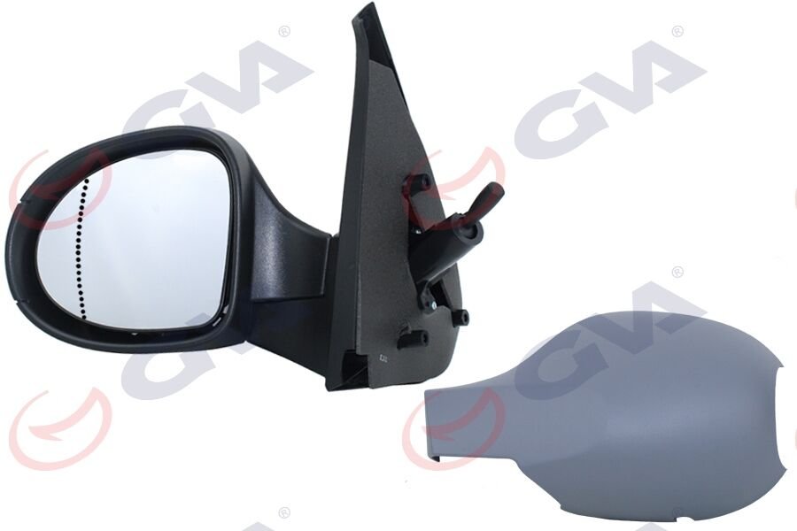 DIŞ DİKİZ AYNASI SOL SYMBOL THALIA 08> MEKANİK ASTARLI ASFERİK VM-6124PAL