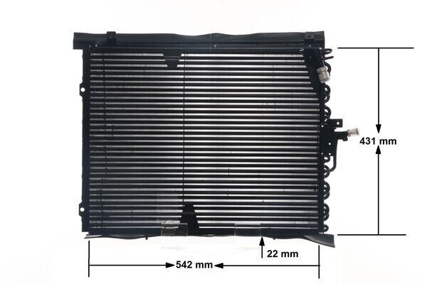 KLIMA RADYATORU MERCEDES W124 S124 C124