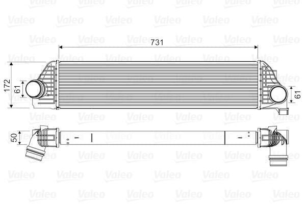 TURBO RADYATÖRÜ RENAULT MASTER III 10> OPEL MOVANO B 10> 2.3dCi
