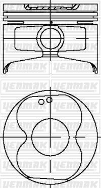 PISTON SEGMAN 0.50 COROLLA 1.6 KRB 4AF 88-93 4 Adet