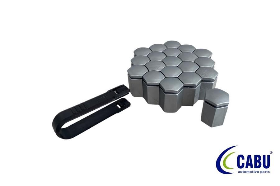 BİJON KAPAĞI METALİK GRİ 17X32mm ASTRA F-G-H. CORSA B-C-D.VECTRA A-B. ZAFIRA B.OMEGA B 20 ADET 220644