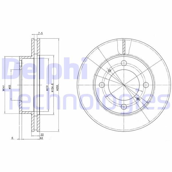 ÖN FREN DİSKİ HAVA KANALLI TOYOTA COROLLA 1.6L 4A-FE enjeksiyonlu AE101 AE111 92-00 255 çap x 4 bijon - Takım disk fiyatıdır