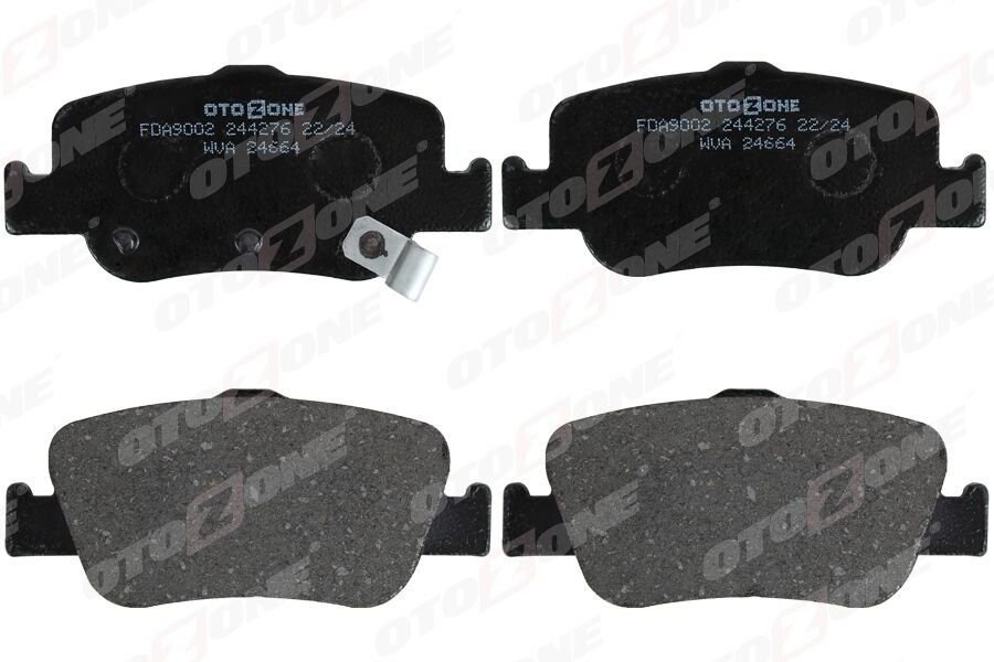 ARKA FREN BALATA TOYOTA AURIS. COROLLA 1.33L 1.6L 1NR-FE 1ZR-FAE NRE180 ZRE181 ZRE185 12-> 1.4L 1ND-FTV D-4D NDE150 NDE180 07->