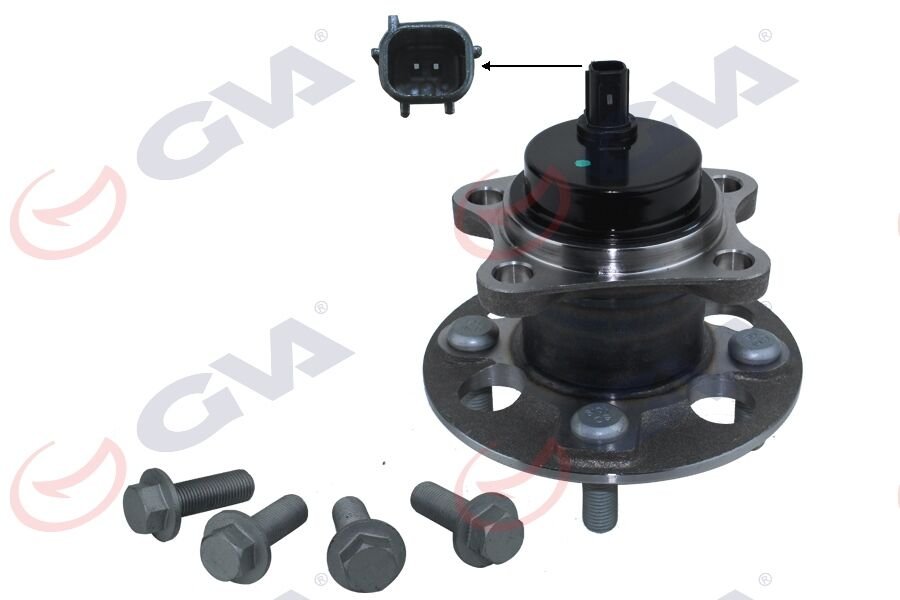 ARKA TEKER PORYASI RULMANLI TOYOTA YARIS 1.0L 1KR-FE KSP90 06-11 / 1.3L 2SZFE SCP90 VVTI 06-11 / 1.33L 1NR-FE NSP90 06-11 / 1.4L 1NDTV D-4D NLP90 NLP130 06-> 4 BİJON
