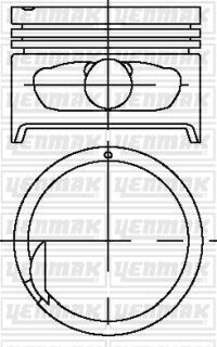PİSTON SEGMAN STD HYUNDAI ACCENT 1.5L 4G15 G4EK 95-00 çap 75.50 mm / ölçü 1.5 x 1.5 x 3.0 Adet fiyatıdır 4 Adet