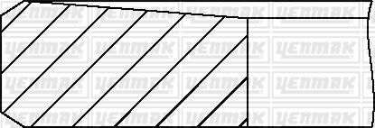 MOTOR SEGMANI 0.50 V184 PUMA DT24H DURATORQ 90/120PS 0.50 4 Adet