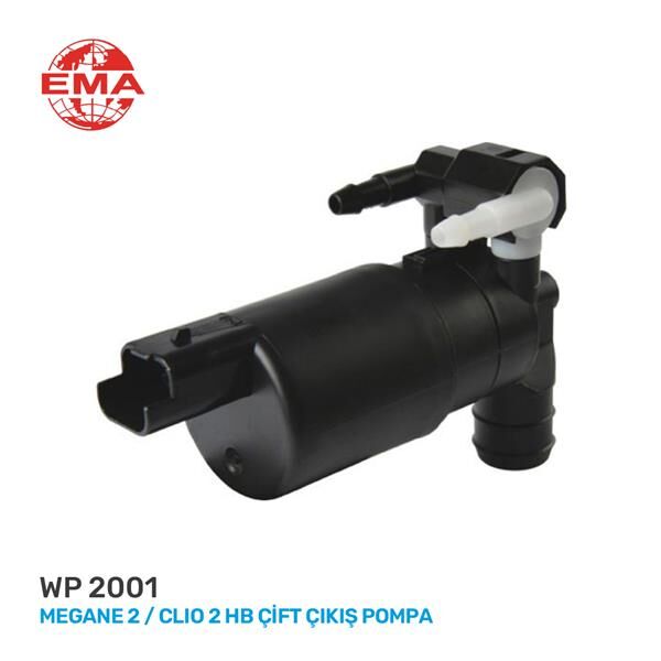 SİLECEK CAM SU FİSKİYE POMPASI MOTORU CORSA F-P106-P207-P208-P307-P308-P407-P508-P5008-EXPERT- PAR TNER-BERLINGO-C2-C3-C4-C5-DS3-DS4-DS5-JUMPY-CLIO II-MGANE II-LAGUNA III-LOGAN MCV
