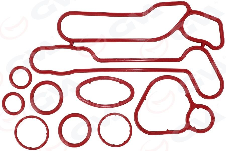 YAG SOGUTUCU ORING TAKIMI 9 PARCA 1.6 XER ASTRA H INSIGNA ASTRA J KIRMIZI