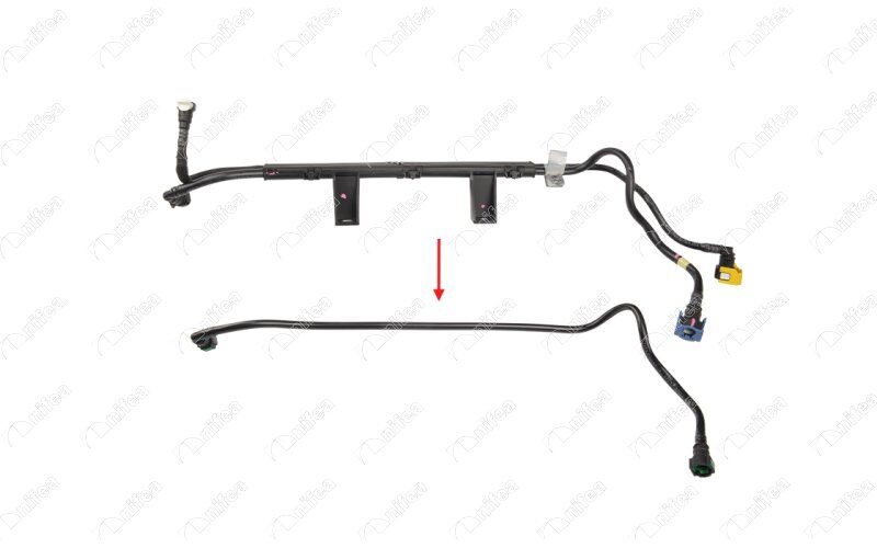 YAKIT BORUSU BRAKET HARİÇ FIAT FIORINO 1.3 D Multijet 225BXE1A 09 >