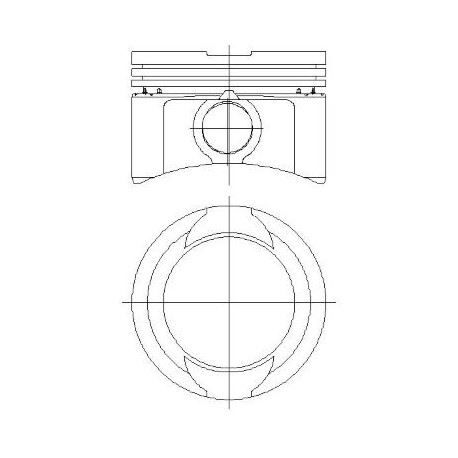 PİSTON SEGMAN STD 71.20MM FIAT PALIO 1.2 8V 87-835900-12 4 Adet