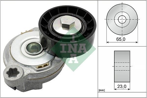 ALTERNATÖR GERGİ RULMANI KÜTÜKLÜ VOLVO S60 II D3-D4 10-15 2.4 D4 AWD 15 > D5-D5 AWD 10-15