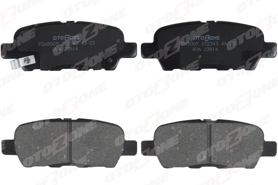 ARKA FREN BALATA NISSAN QASHQAI 1.5L 1.6L 2.0L K9K M9R HR16DE MR20DE J10 06-13 / X-TRAIL 2.0L QR20DE T30 01-07 2.5L QR25DE T30 01-> 2.2L YD22DDTi T30 01-> / MURANO 3.5L Z51 4x4 DCi 08-> / INFINITI FX