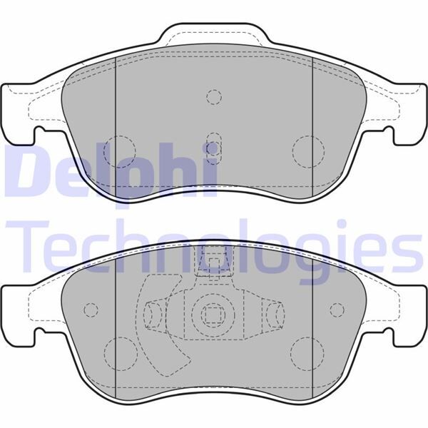 ÖN FREN BALATASI MEGANE III 09> SCENIC III 09>FLUENCE 10>DUSTER 10> LODGY 12> CAPTUR I 13>1.5 DCI 1.6 16V