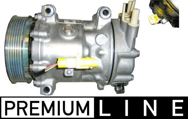 KLİMA KOMPRESÖRÜ P207 06>15 P208 12>19 P307 01>09 P308 08>14 P508 10>18 P2008 13>18 P5008 10>17 PARTNER-BERLINGO 08> C3 09>16 C4 04>11 C5 10>16 DS3 15>19 1.2-1.4-1.6 VTI-THP-HDI