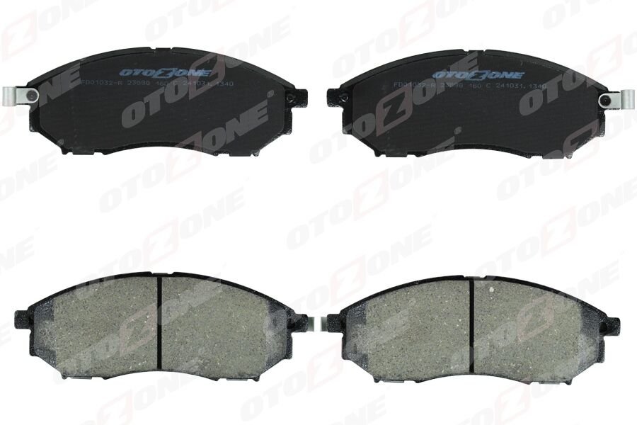 FREN BALATASI ÖN RENAULT KOLEOS 08> NISSAN NAVARA 2.5L YD25DDTi D40 4x2 4x4 10-> / PATHFINDER 2.5L YD25DDTi DCi R51 17MM