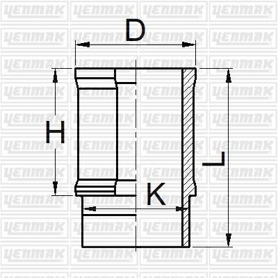 MOTOR GÖMLEĞİ R19-9-CLIO-EXP. 1.4İE E7J 75.80 STD 4 Adet
