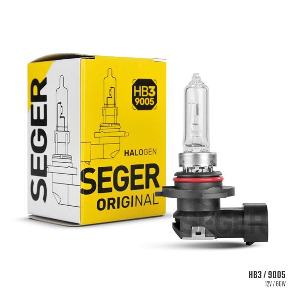 AMPUL HB3 9005 12V 60W P20D STANDART YENİLEME 3.500K STANDART IŞIK 10 Adet