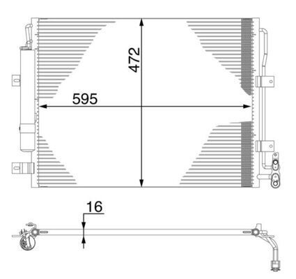 KLIMA RADYATORU LAND ROVER DISCOVERY 4 L319 RANGE ROVER SPORT I L320