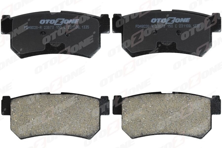 ARKA FREN BALATA SSANGYONG ACTYON KYRON 2.0L D20DT Xdi 4x4 06-> / MUSSO 2.9L 99-05 / REXTON 2.7L 05- >