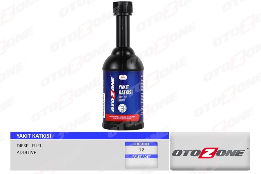 TEMİZLEYİCİ YAKIT KATKISI 300ml DİZEL ARAÇLAR 12 Adet