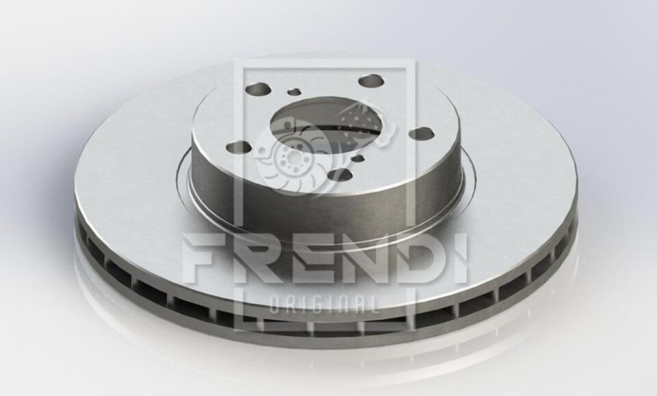 ÖN FREN DİSKİ HAVA KANALLI SUBARU IMPREZA 1.5L EL15 GD GH 07-12 / 1.6L EJ16 GC GD 98-09 260 çap x 5 bijon - Takım disk fiyatıdır