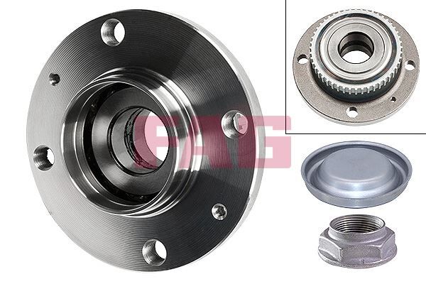 ARKA TEKER PORYASI KOMPLE PEUGEOT P406 95> CITROEN XANTIA 99> ABS Lİ - 4 BİJON