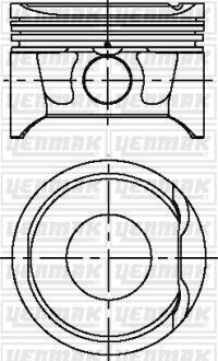 MOTOR PİSTON SEGMAN STD 79.50 ÇAP LAGUNA-MEGANE-CLIO II 1.6 16V K4M 700-710-720 . 4 Adet