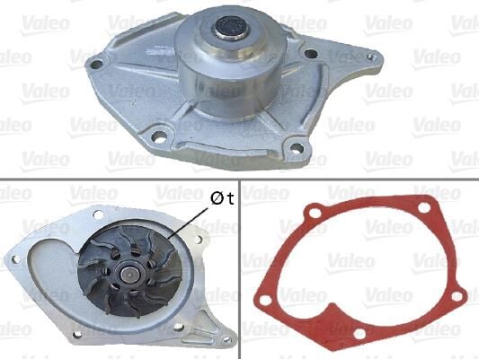 DEVİRDAİM SU POMPASI RENAULT CLIO II 01>06 MEGANE II 03>08 KANGOO 01> MODUS 04> SC NIC II 03>08 1.5dCi K9K / NISSAN MICRA 1.5L K9K K12 03-10 / NOTE 1.5L K9K E11 06-> / QASHQAI 1.5L K9K J10 06->