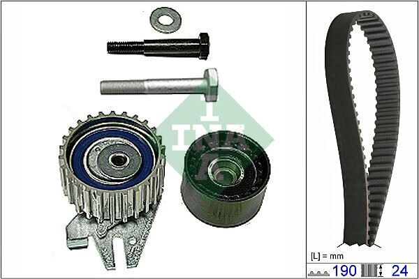 EKSANTRİK GERGİ KİTİ 190x240 BRAVA 96-01 -BRAVO 96>DOBLO 01>MAREA 99-02 -IDEA 04>1.9JTD 530043310