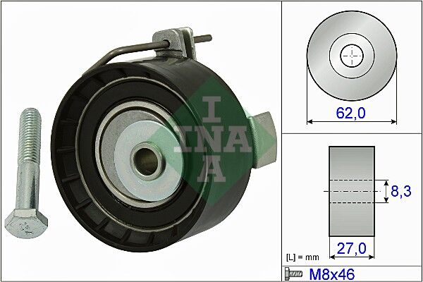 EKSANTRİK GERGİ RULMANI FORD FOCUS-FİESTA 02> 1.25-1.6 ZETEC