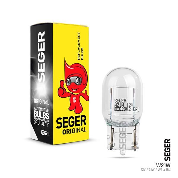 AMPUL WY21W 12V 21W WX3X16D T20 B. DİPSİZ KAPLAMA SARI 10 Adet