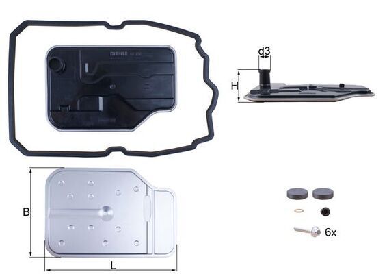 OTOMATIK SANZIMAN YAGI FILTRE SETI MERCEDES W203 CL203 W204 W205 C218 C219 W211 W212 W221 X204 W447