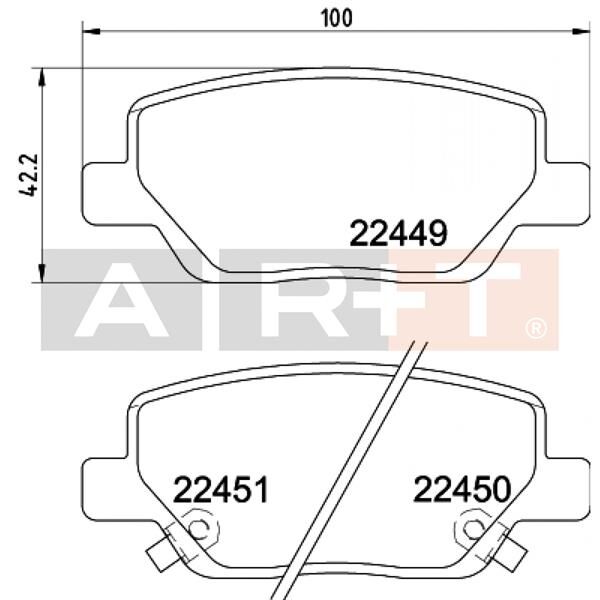 ARKA BALATA FIAT EGEA 16> 1.3D MTJ 1.4 1.6E-TORQ 1.6D MTJ